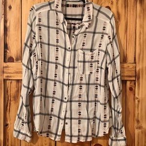 Maurices size 1 button up shirt